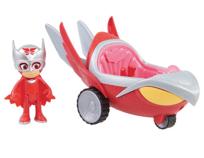 PJ Masks Turbo Blast Vehicles - Owl Glider & Owlette Figure