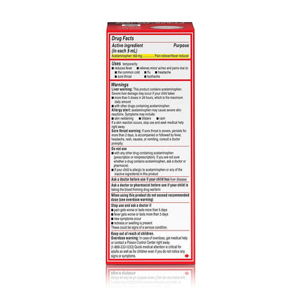 TYLENOL Children's Oral Suspension Grape Splash Flavor 4 oz