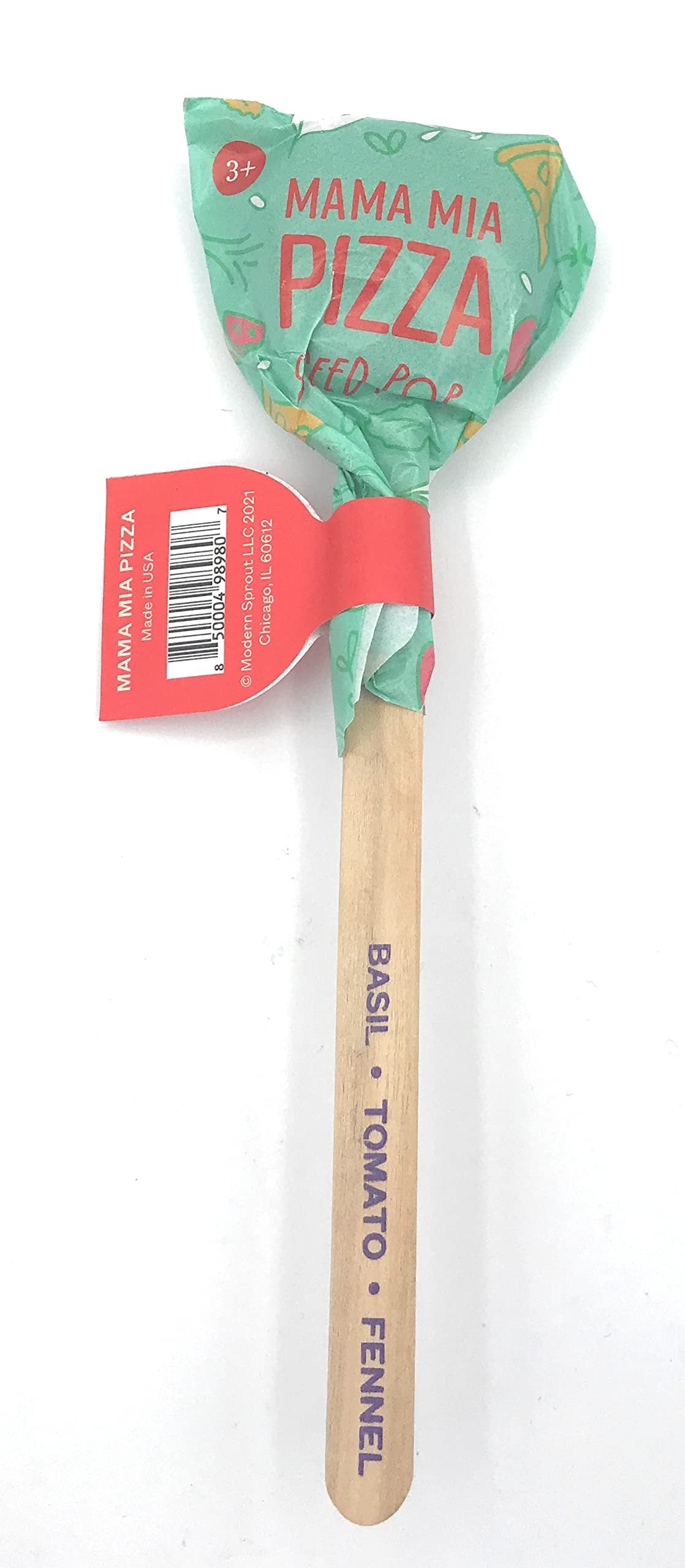 Modern Sprout Pizza Seed Pop, 1 EA