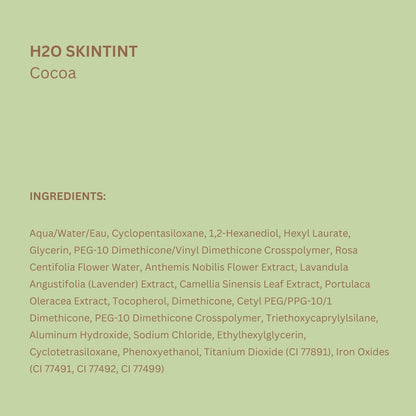 Pixi Beauty H20 SkinTint Tinted Face Gel, 1.2 fl oz / 35 ml, Poercelain