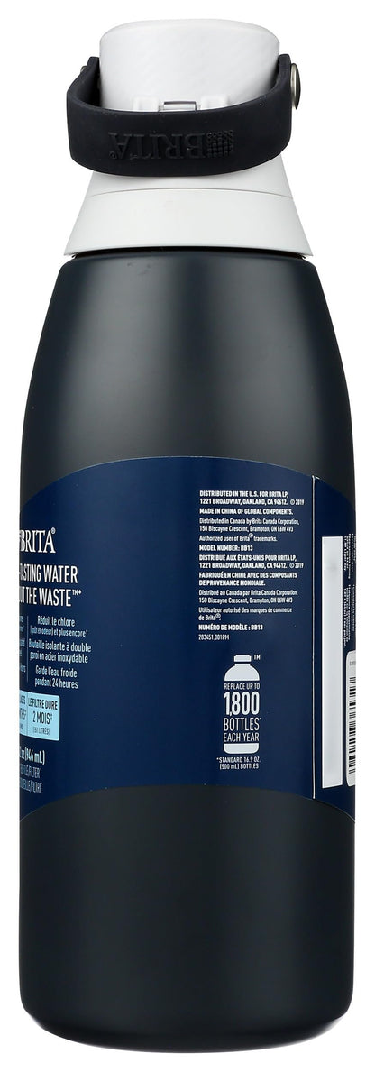 BRITA Brita Stainless Steel Water Bottle with Filter Carbon 32oz, 1 EA