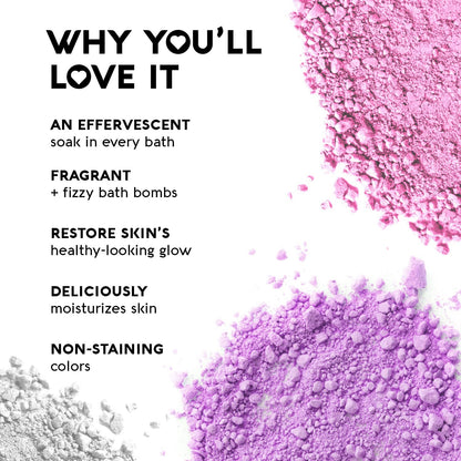 Nature's Beauty Bath Bomb Gift Set Multi-Pack, 17.5 oz |10 ct ea (2 Pack)