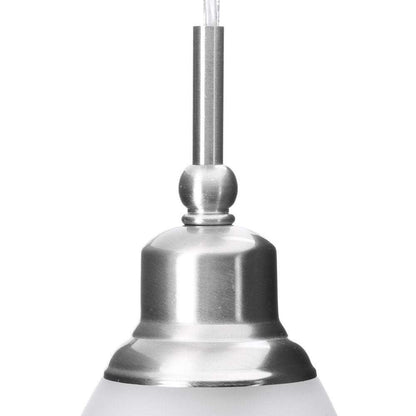 Commercial Electric 1-Light Brushed Nickel Mini-Pendant (3-Pack )