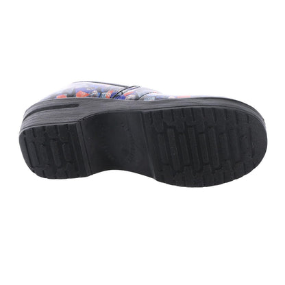 Easy Works Lyndee Womens Slip On 55 BM US BlueGeometricPatent