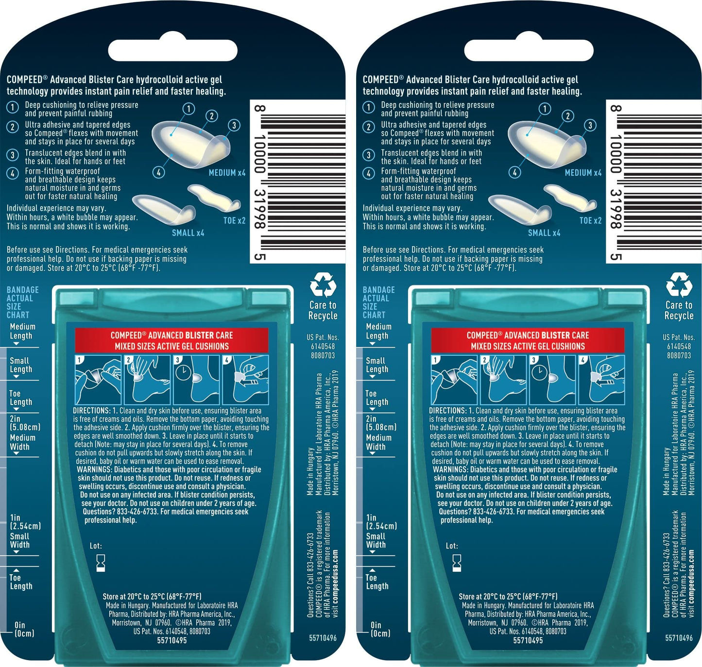 Compeed Advanced Blister Care - Sport/Extreme