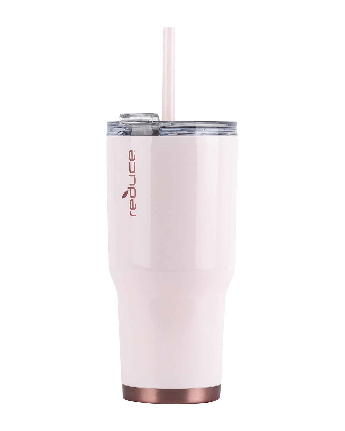 Reduce 34 oz Tumbler, Stainless Steel - Keeps Drinks Cold up to 24 Hours - Sweat Proof, Dishwasher Safe, BPA Free - Cotton, Opaque Gloss