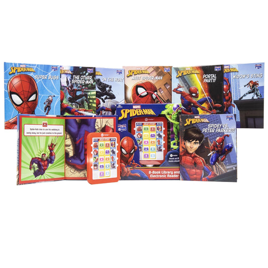 Marvel - Spider-man Me Reader Electronic Reader and 8 Sound Book Library - PI Kids