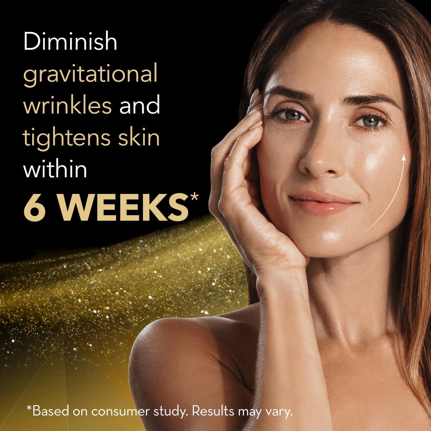 Cicatricure Gold Lift Night Cream, Anti Aging Facial Moisturizer, Hydrating Skin Care with Gold, Calcium & Silicon to Lift and Tighten Face Contour Overnight, 1.7 Ounce