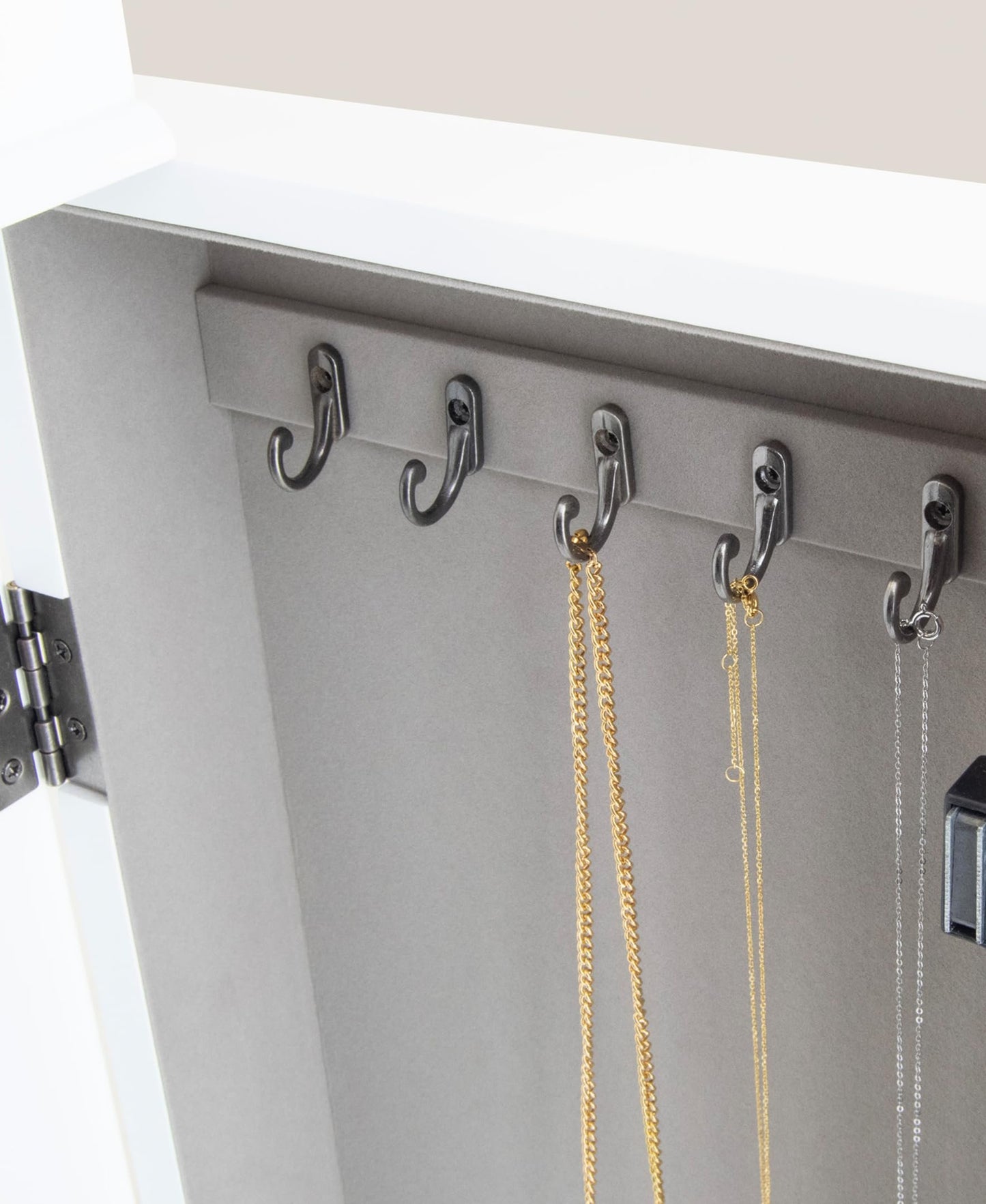 Mele and Co Olympia Armoire in White