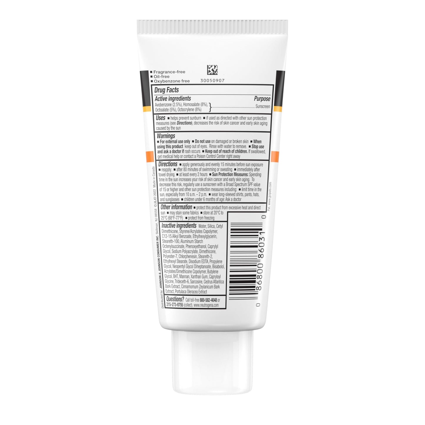 Neutrogena Face Sunscreen