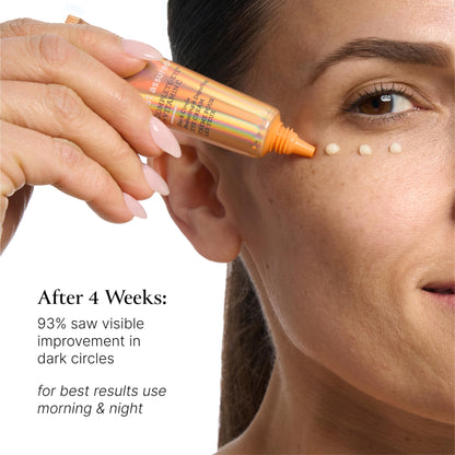 Bliss Rest Assured ™ Eye Cream with Vitamin C & Caffeine - 0.5 Fl Oz - Dark Circle Reducing & Depuffing Eye Cream - Clean - Vegan & Cruelty-Free