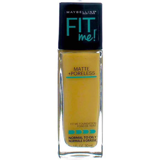 Myb Fitme 220 Mp Fndtn Nt Size 1z Mmaybelline Fit Me Matte+poreless Foundation Natural Beige 220 1 Floz