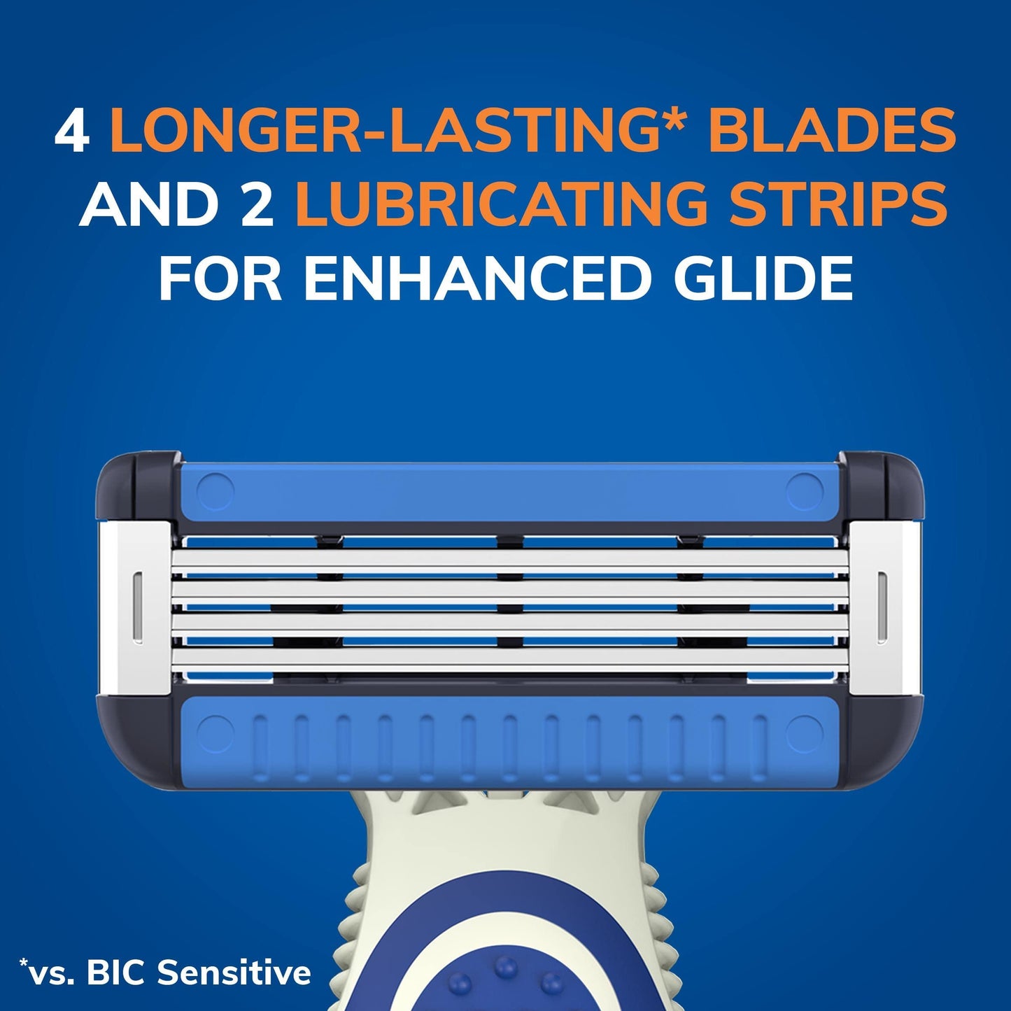 BIC EasyRinse Anti-Clogging Men's Disposable Razors for a Smoother Shave