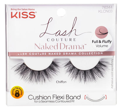 Kiss Lash Couture Naked Drama Chiffon (Pack of 2)