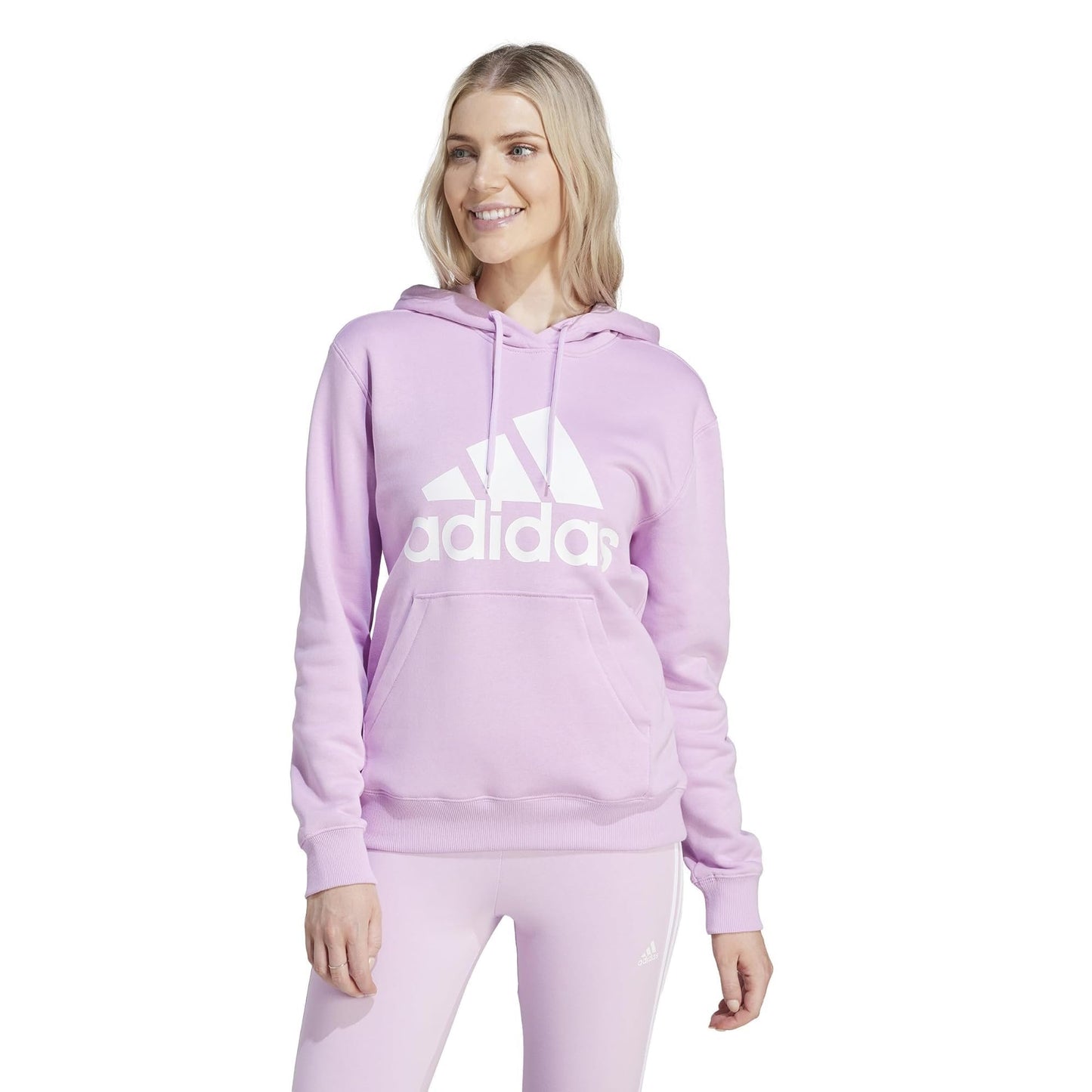 adidas Women's Essentials Big Logo Regular Fleece Hoodie