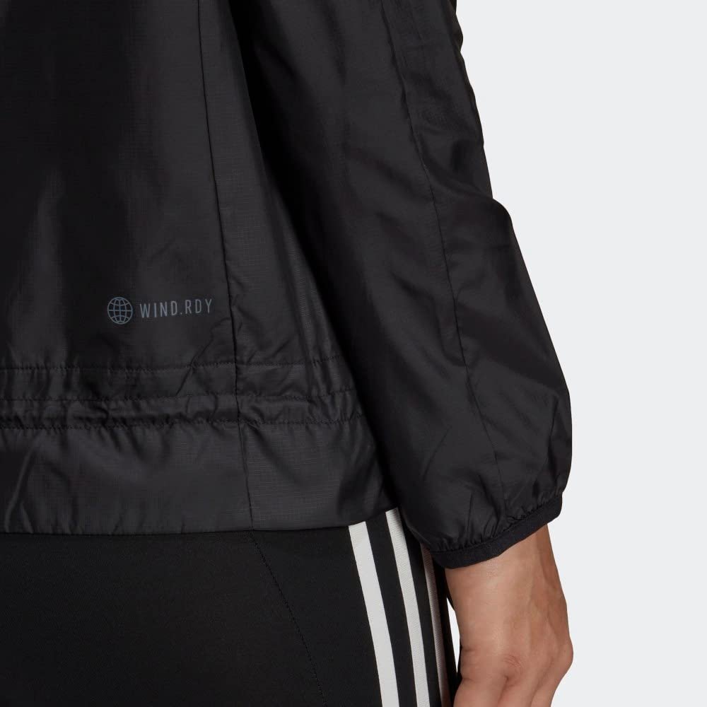 adidas Women's Logo Running Windbreaker