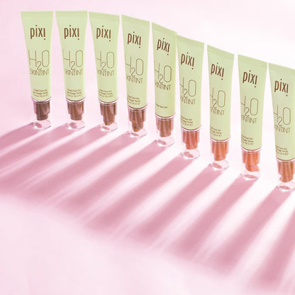 Pixi Beauty H20 SkinTint Tinted Face Gel, 1.2 fl oz / 35 ml, Poercelain