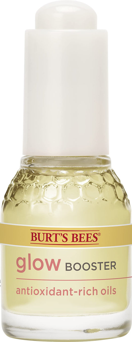Burt's Bees Glow Booster Face Serum with Antioxidant-Rich Oils for Normal and Combination Skin, 0.51 Fluid Ounces
