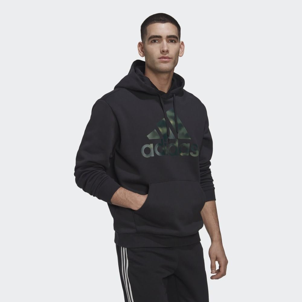 adidas Men's Essentials Camouflage Printed French Terry Hoodie