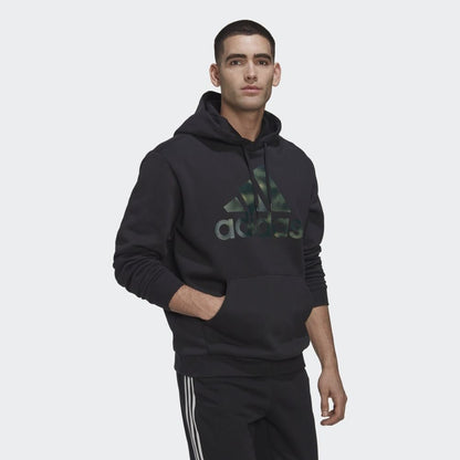 adidas Men's Essentials Camouflage Printed French Terry Hoodie
