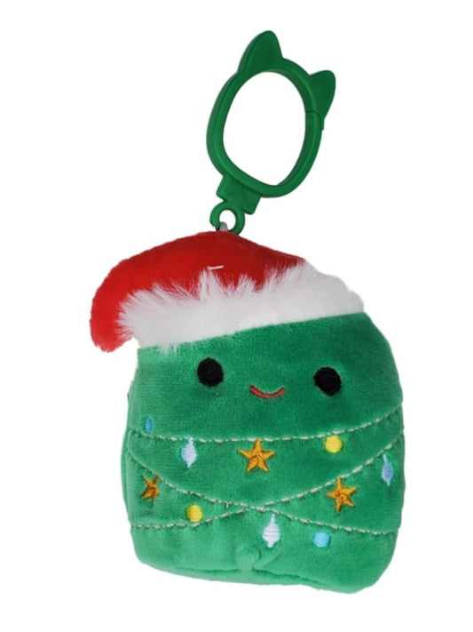 Squishmallows 3.5" Clip-On Andy The Christmas Tree