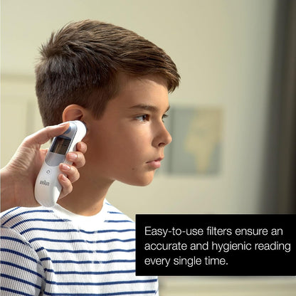 Braun Ear Thermoscan Lens Filters 80 Count (2 Packs of LF40)