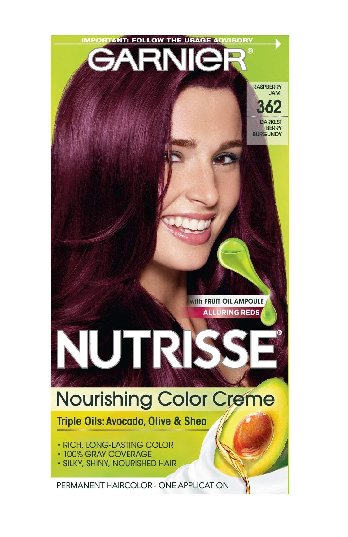 Garnier Hair Color Nutrisse Ultra Color Nourishing Creme