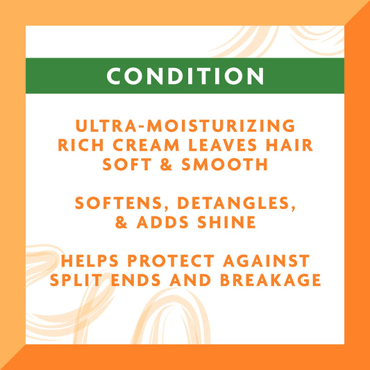Cantu Moisturizing Rinse Out Conditioner with Shea Butter, 13.5 fl oz