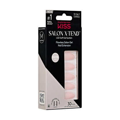 KISS Salon X-tend, Press-On Nails, Nail glue included