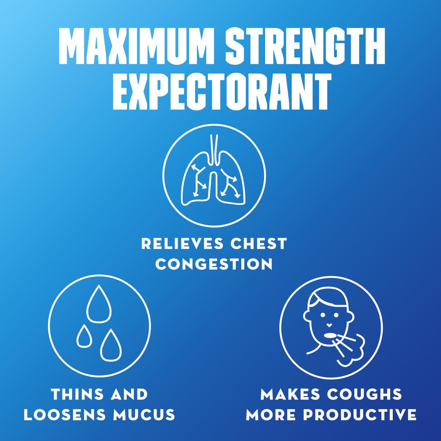 Chest Congestion, Mucinex Maximum Strength 12 Hour Release Tablets, 14ct, 1200 mg Guaifenesin with Extended Relief of Chest Congestion Caused by Excess Mucus, Thins and loosens Mucus