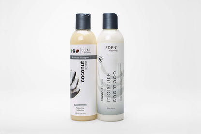 EDEN BodyWorks Coconut Shea Moisture Shampoo | 8 oz | Remove Build Up & Restore Moisture Balance - Packaging May Vary