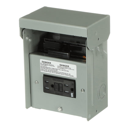 ABB TFN60RGFRCP 60A AC GFCI Disconnect • Disconnect Switch • A/C Type • Pull Out • 60A, 240V AC • GFCI Receptacle • NEMA 3R • Metal