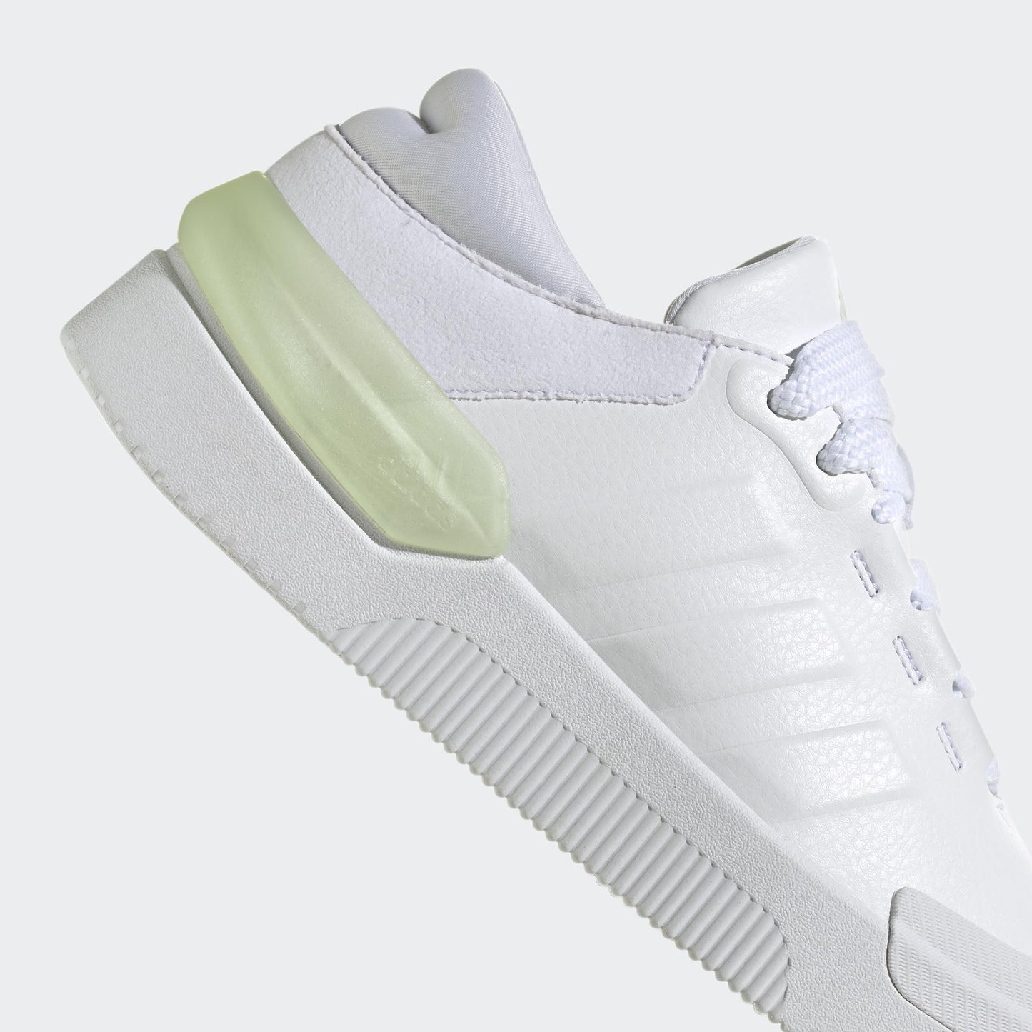 adidas Women's Court Funk Shoes, Cloud White/Cloud White/Zero Metalic, 8.5