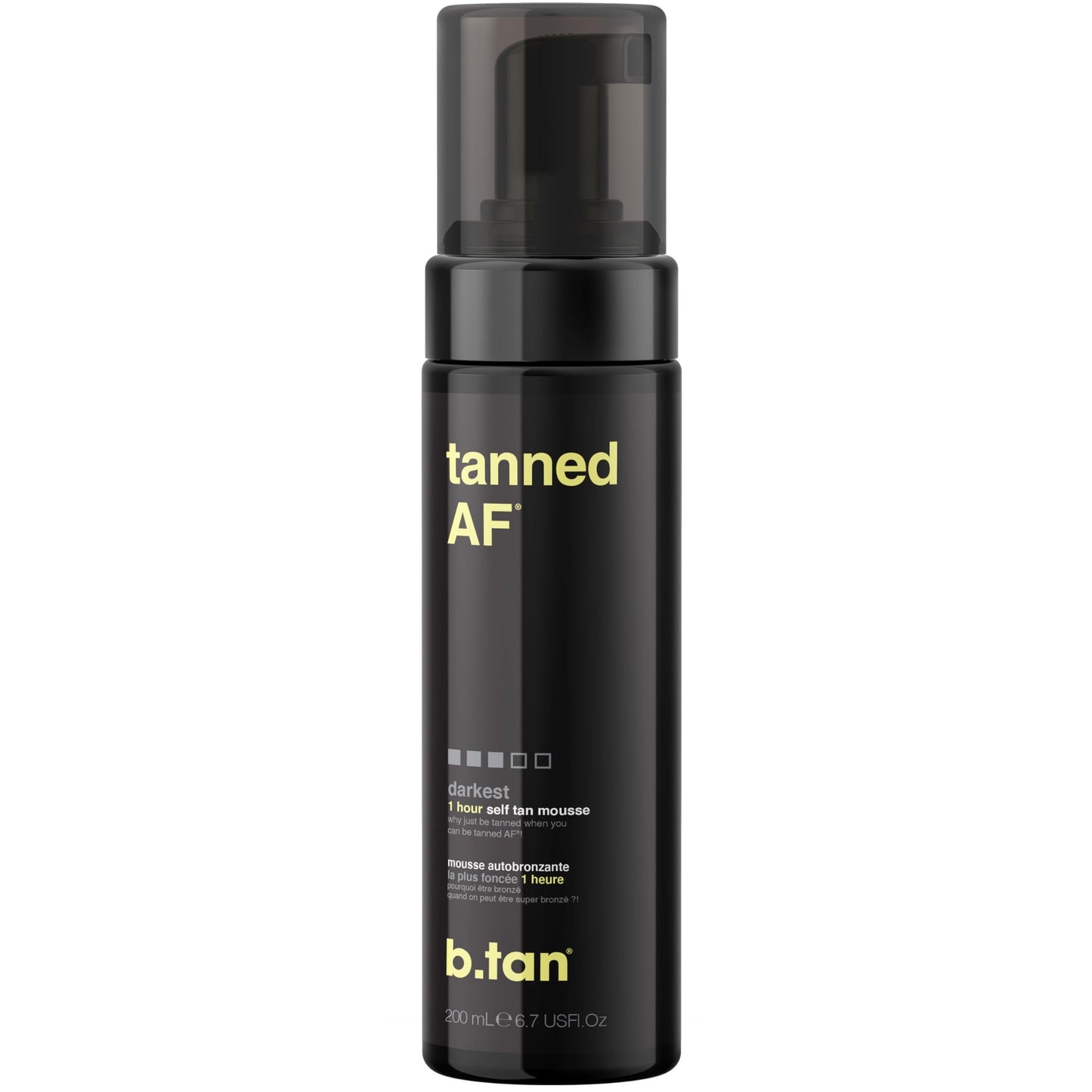 b.tan Self Tanner Singles | Fast, 1 Hour Sunless Tanner Mousse, No Fake Tan Smell, No Added Nasties, Vegan & Cruelty Free