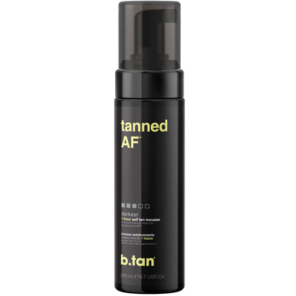 b.tan Self Tanner Singles | Fast, 1 Hour Sunless Tanner Mousse, No Fake Tan Smell, No Added Nasties, Vegan & Cruelty Free