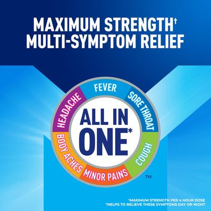 Mucinex Fast-Max Severe Congestion & Cough Medicine for Adults