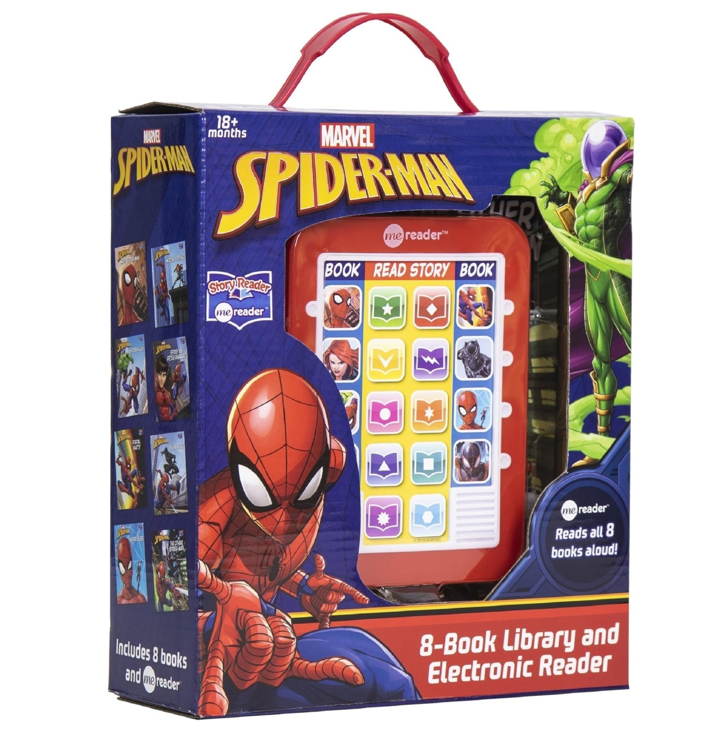Marvel - Spider-man Me Reader Electronic Reader and 8 Sound Book Library - PI Kids
