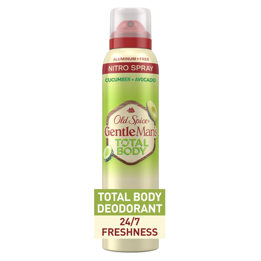 Old Spice Total Body Deodorant Men, Vanilla + Shea, Aluminum Free Deodorant Spray for 24/7 Freshness // Dermatologist Tested Whole Body Deodorant, 3.5 oz