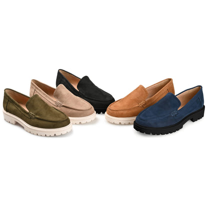 Journee Women's Comfort System Erika Medium and Wide Width Loafer
