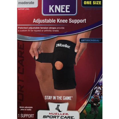 Mueller Sport Care Mue/Sprt Size 1ct Adjustable Knee Support 1ct