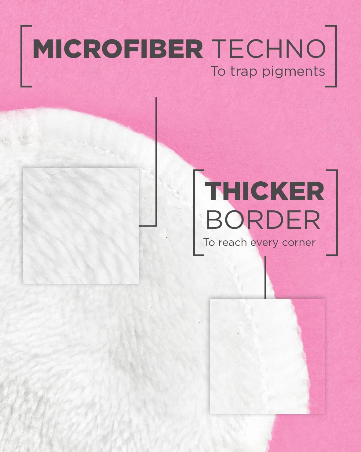 Garnier SkinActive Micellar Cleansing Eco Pads, Reusable, 3 Ultra-soft Microfiber Pads, 1 Count (Packaging May Vary)