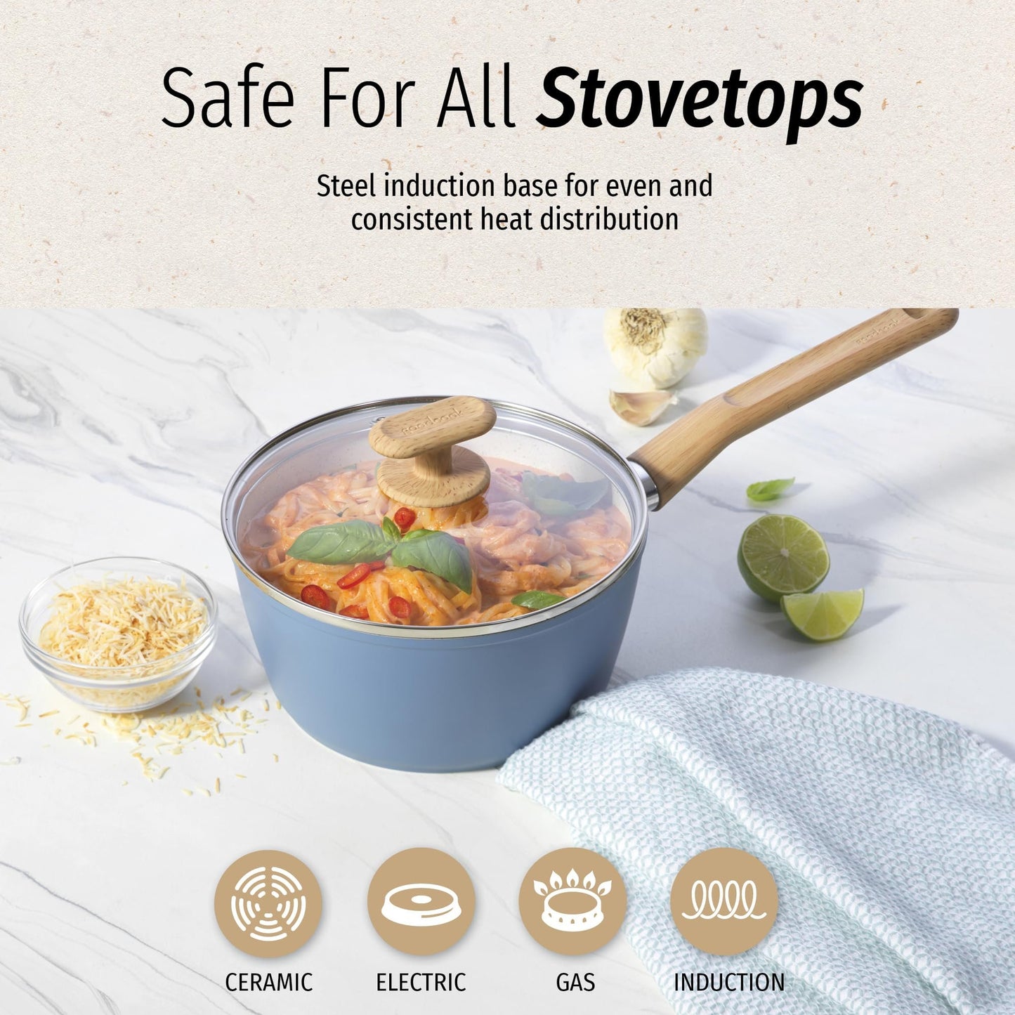 GoodCook Titanium infused Healthy Ceramic Fry Pan Cookware