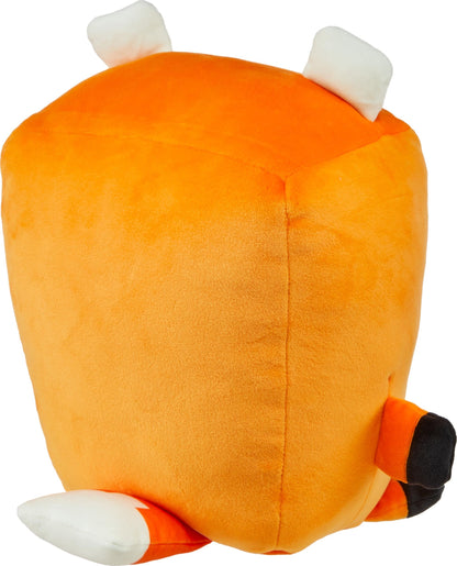 Mattel Minecraft Cuutopia Tamed Wolf Plush, 10-inch Soft Rounded Pillow Doll, Video Game-Inspired Collectible Toy