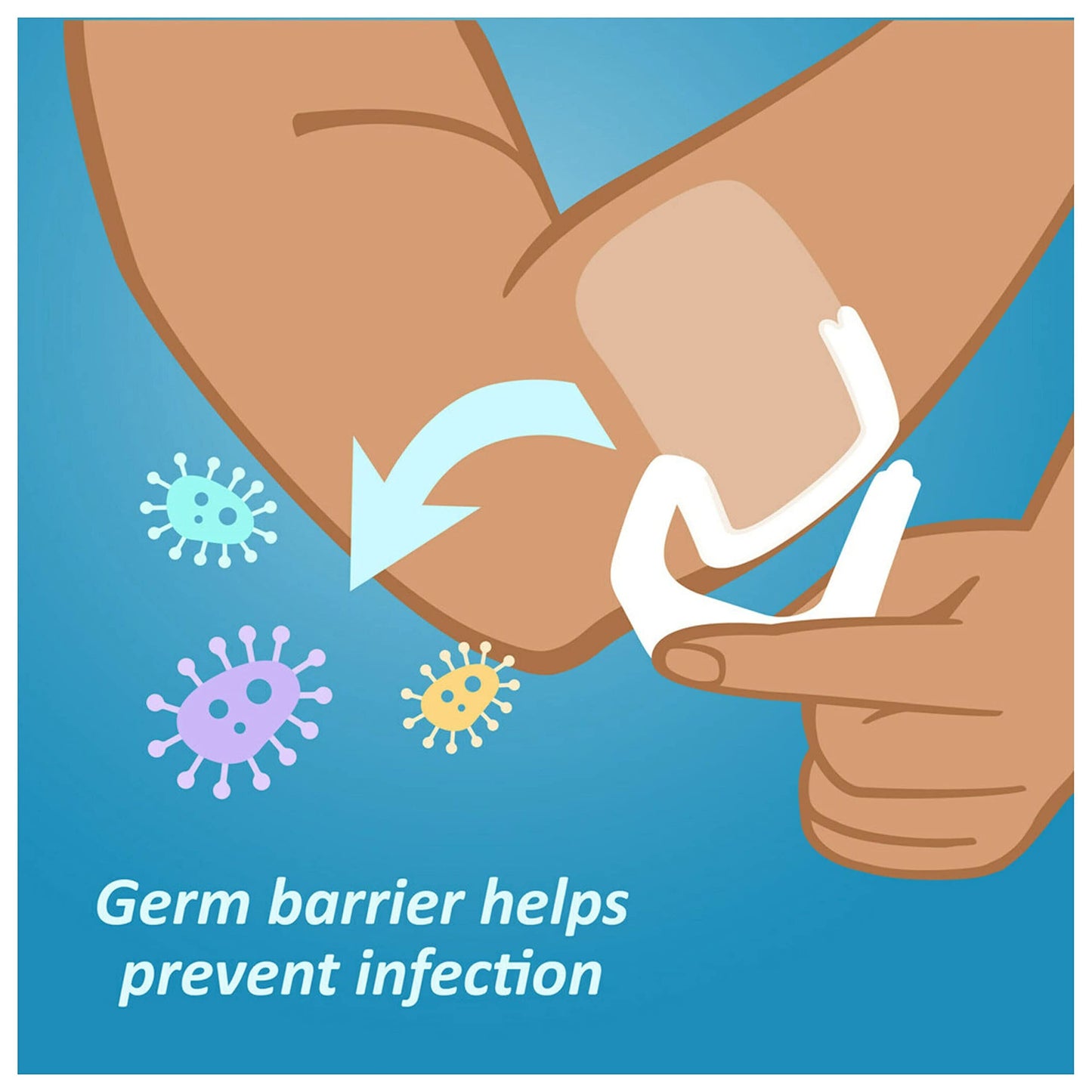 Nexcare Tegaderm Waterproof Transparent Dressing, Dirtproof, Germproof, Provides Protection to Minor Burns, Scrapes, Cuts, Blisters and Abrasions