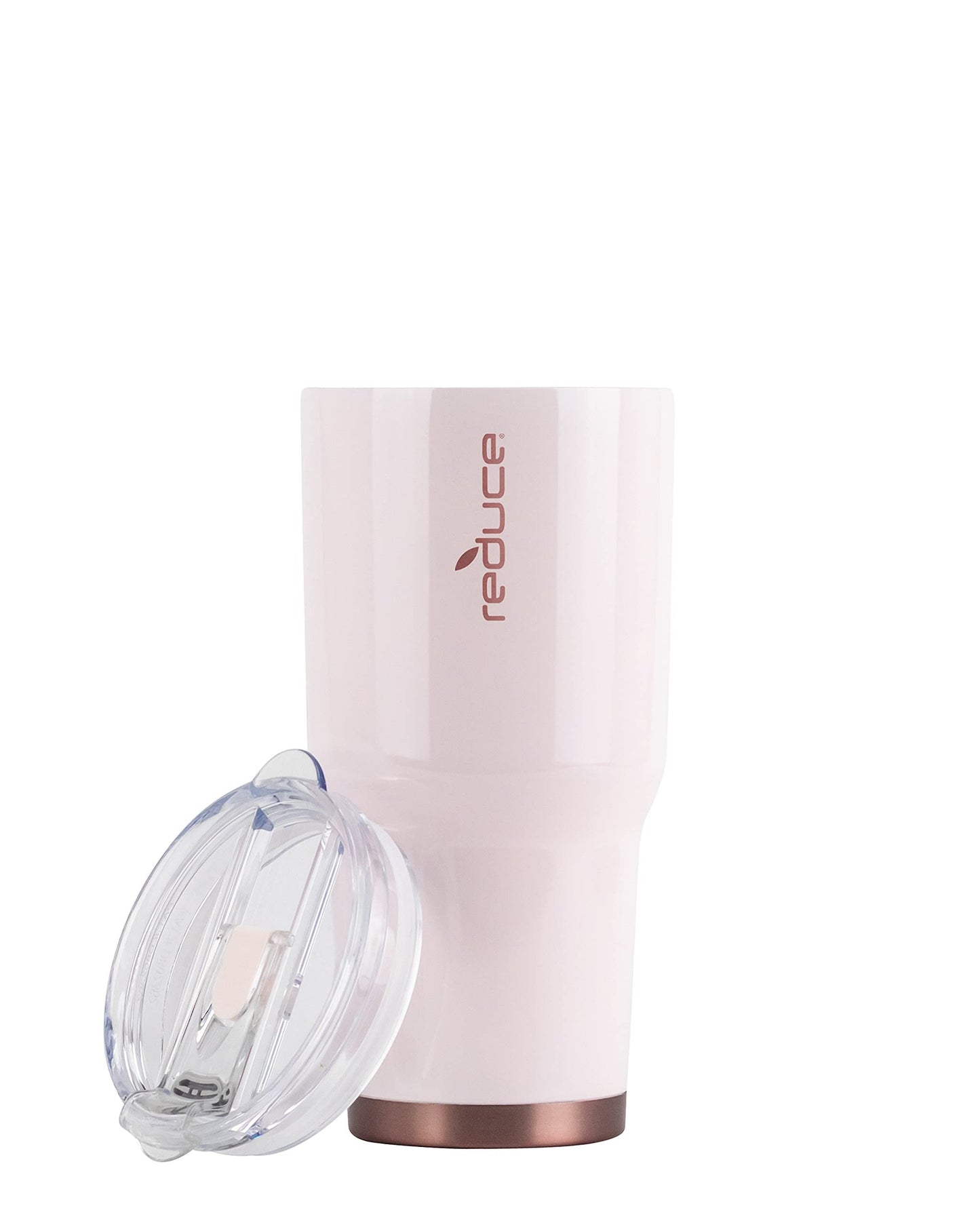 Reduce 34 oz Tumbler, Stainless Steel - Keeps Drinks Cold up to 24 Hours - Sweat Proof, Dishwasher Safe, BPA Free - Cotton, Opaque Gloss
