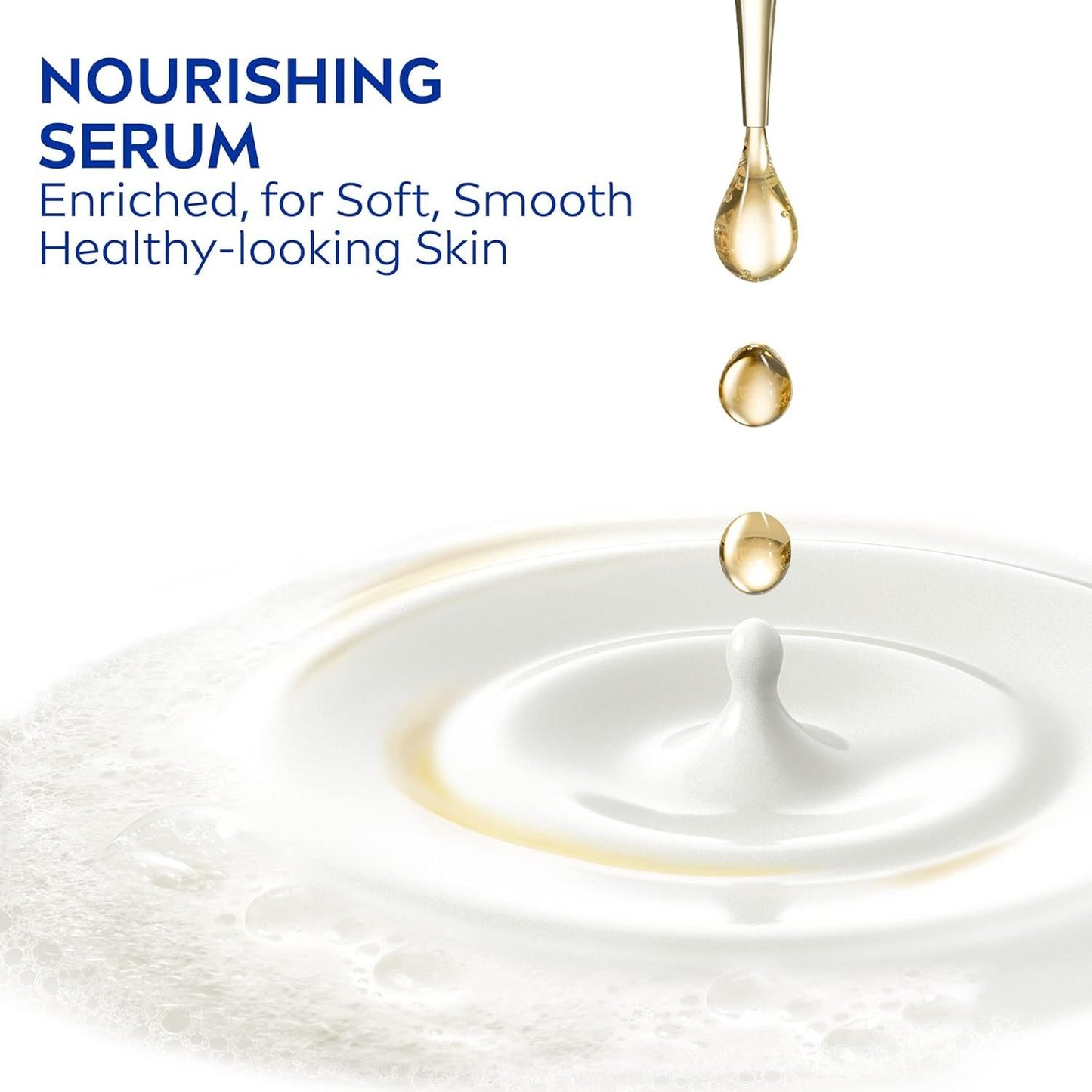 NIVEA Nourishing Care Body Wash with Nourishing Serum, Enriched with a Unique Blend of Plant-Derived Oils, Essential Skin Lipids & Vitamins, 20 Fl Oz (Pack of 2)