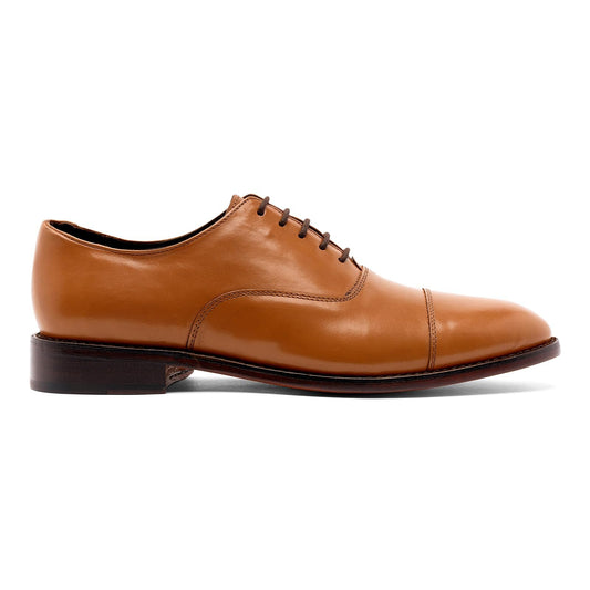 Anthony Veer Clinton Cap-Toe Oxford Dress Shoes for Men | Full-Grain Leather Upper | Goodyear Welt Construction | Ortholite Cushion Comfort | Recraftable Leather Outsole
