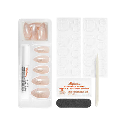 Salon Effects Perfect Manicure Press on Nails Kit - Holiday Collection - Sugar Coat