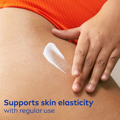 NIVEA Skin Firming Q10 Body Cream, 4-in-1 Body Moisturizer with Fresh Scent, Skin Firming Cream Enriched with Q10, 13.5 Oz Jar