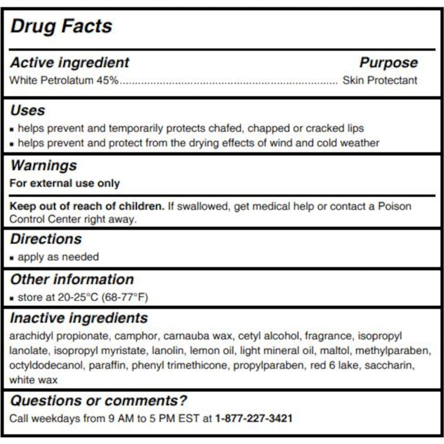 ChapStick Lip Balm Strawberry 0.15 oz (Pack of 10)